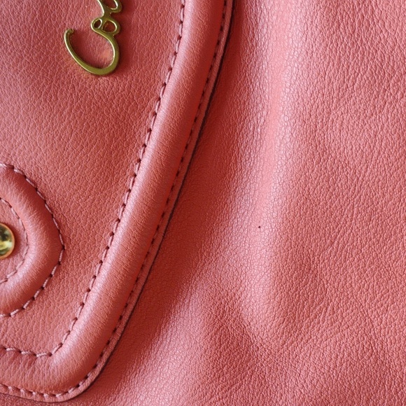 Coach Pink Leather Shoulder Bag - Picture 16 of 16